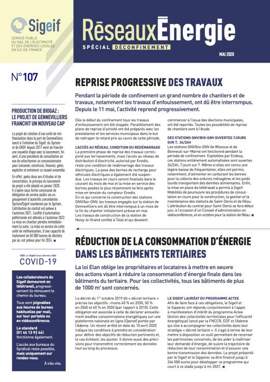 RESEAUX ENERGIE N°107 - 05/20