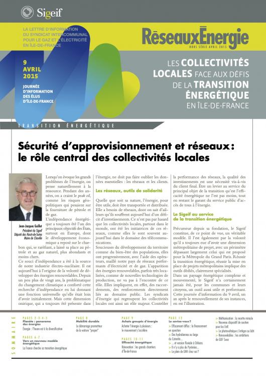 LES COLLECTIVITÉS LOCALES FACE AUX DÉFIS DE LA TRANSITION ÉNERGÉTIQUE EN ÎLE-DE-FRANCE