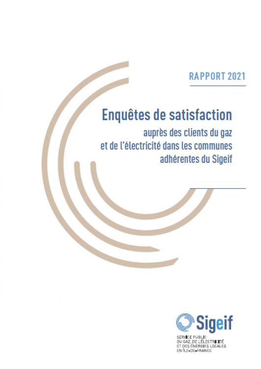 ENQUETES DE SATISFACTION 2021