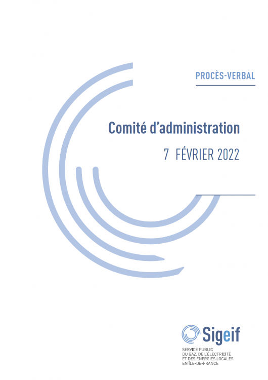 PV COMITÉ DU 7 FÉVRIER 2022