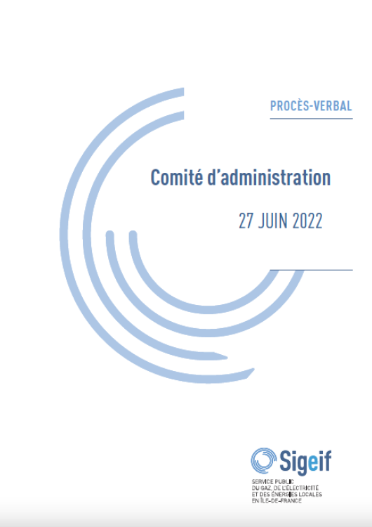 PV COMITÉ DU 27 JUIN 2022