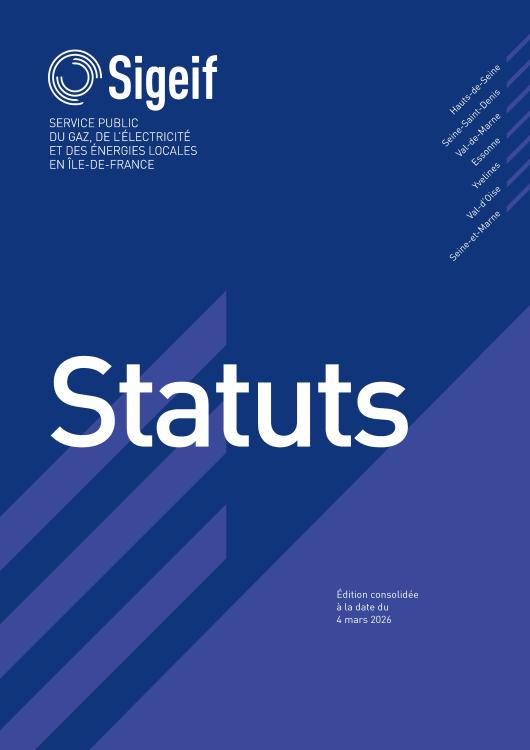 Statuts du Sigeif - EDITION 2026