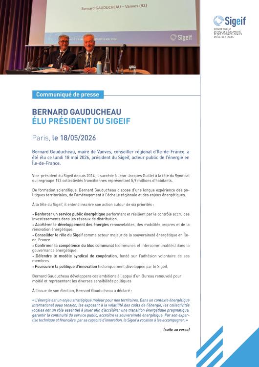 CP SIGEIF ÉLECTION BG